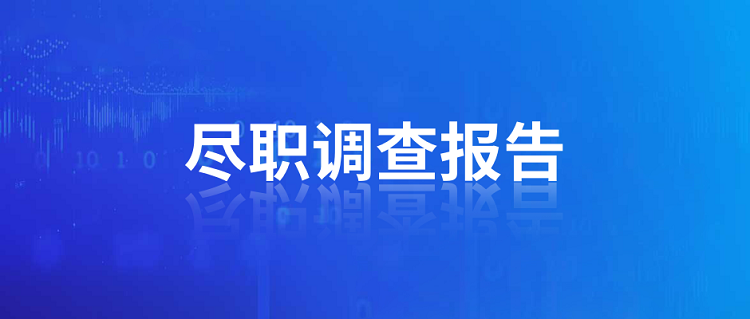 辦理ODI備案撰寫盡職調(diào)查報(bào)告